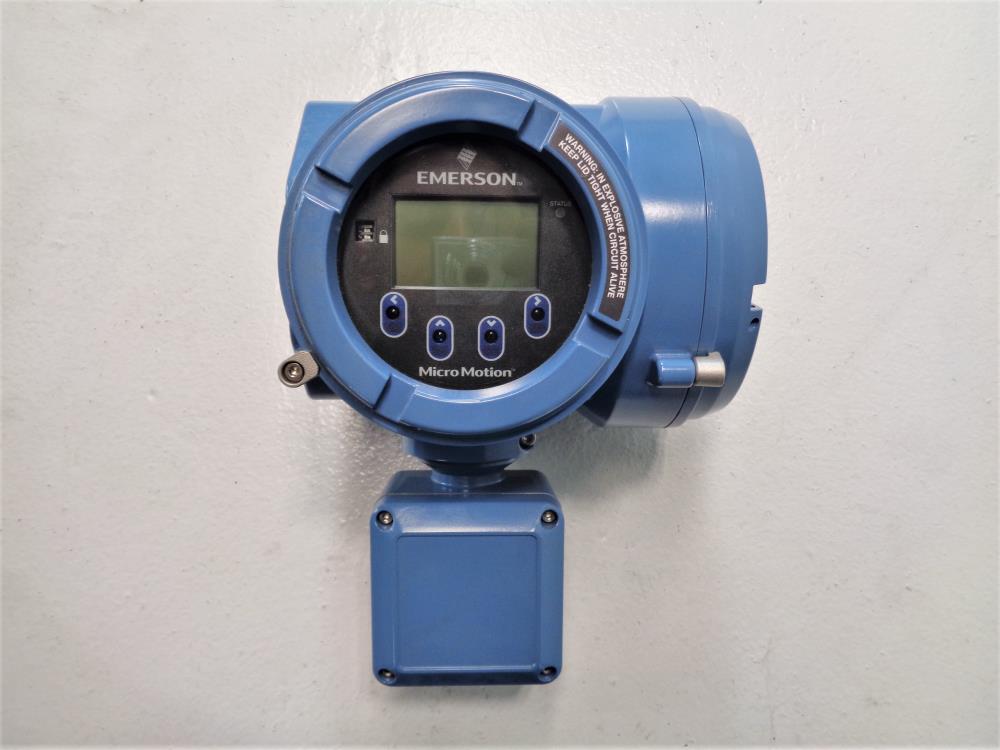 Micro Motion 4x3 150# Flowmeter F300S425B2BAEZZZZ w/ Transmitter 5700R12ABAAZZZ